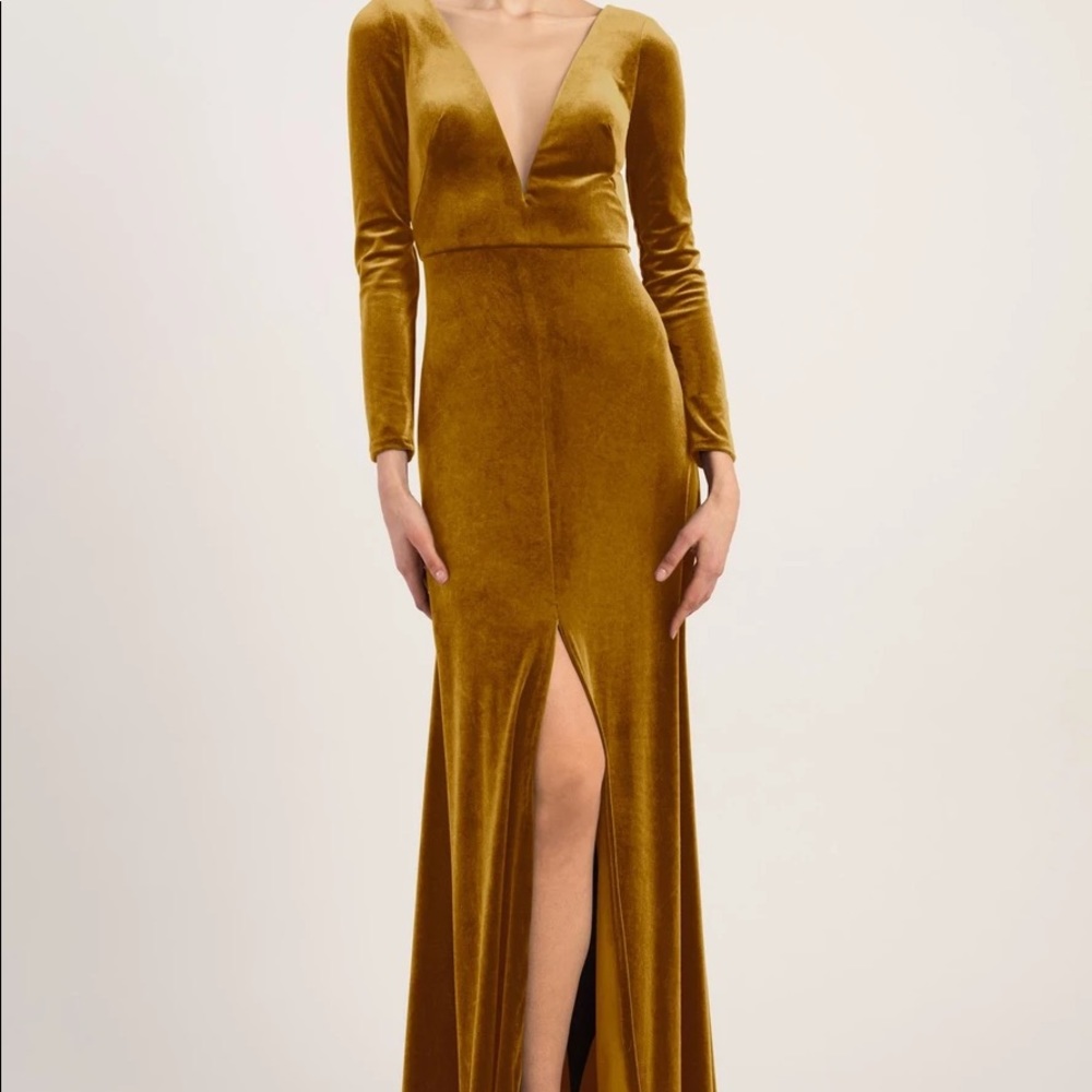 Jenny Yoo Bridesmaid Dress Malia in Marigold